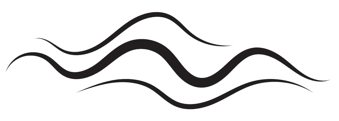 Waves design water wave icon wavy lines isolated vector 2 1024x317